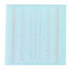 積層式調理用 目盛り入りまな板 正方形 L ブルー