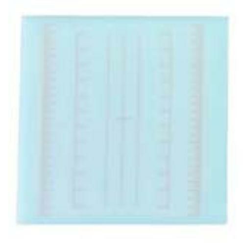 積層式調理用 目盛り入りまな板 正方形 L ブルー