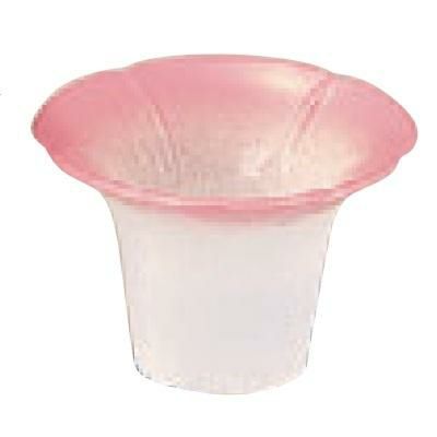 珍味 (小)朝顔珍味入れピンクぼかし