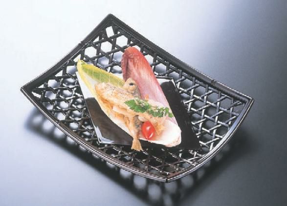 かご 長手いさざかご黒