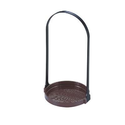 かご 3.5寸丸手提台(大)新溜