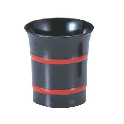 酒器 ぐい呑み 桶ぐい呑み黒帯朱/盃2019W