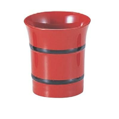 酒器 ぐい呑み 桶ぐい呑み朱帯黒/盃2019W