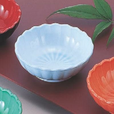 珍味 3寸菊型鉢青磁