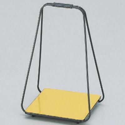 盛器 飛鳥角手提盛器金底黒塗