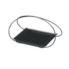 かご 角若竹籠黒