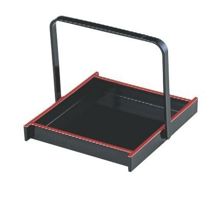 盛器 富士手提盛器黒天朱本体(折畳式)