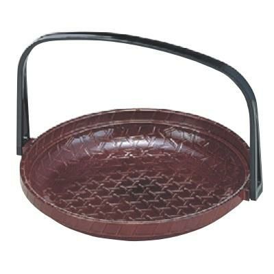 かご (小)手付かご春慶(折畳式) 全面塗