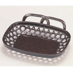 かご 4.5寸四方片手かご茶パール 幅136 奥行103 高さ38