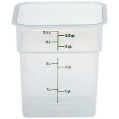 CAMBRO角型フードコンテナー 本体ナチュラルタイプ 4SFSPP　【グループA】