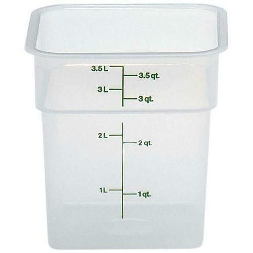 CAMBRO角型フードコンテナー 本体ナチュラルタイプ 4SFSPP　【グループA】