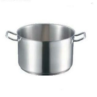 半寸胴鍋 IH 18-8 蓋無 プロシェフ 45cm