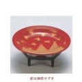 盛器 将軍盛器朱網千鳥(足別売)