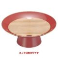 盛器  8寸盃朱塗天金(スノ子別)    高さ92 直径:240