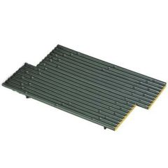 盛器 (中)イカダ盛器 グリーン