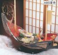 船型盛器 宴舟 黒内朱波(網別売)