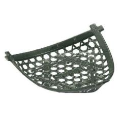 竹皿  三角平皿グリーン  幅205 奥行197 高さ54