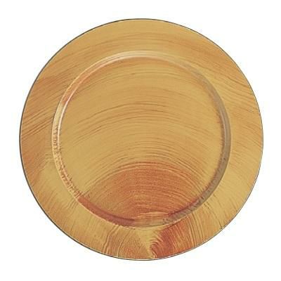 プレート 9.5寸サービスプレート 花梨渕黒/洋食器/パーティ大皿