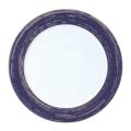 プレート 33φサービスプレート 青紫かすり渕紫/洋食器