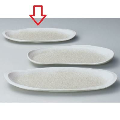 盛皿 9寸雅小判盛皿 白唐津