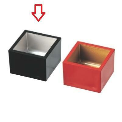 酒器 舛 ニュー5勺マス黒内銀