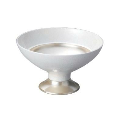 盛器 5寸高杯盛器白銀雅 SS塗