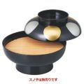 盛器 8寸盛込椀 黒日月(スノ子別売)