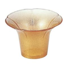 珍味 (大)朝顔珍味入れ金パール