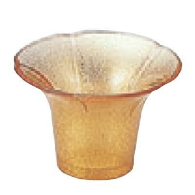 珍味 (小)朝顔珍味入れ金パール