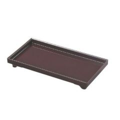 盛器 風林足付盛器新溜(全面塗)