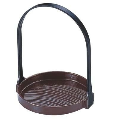 かご 3.5寸丸手提台(小)新溜