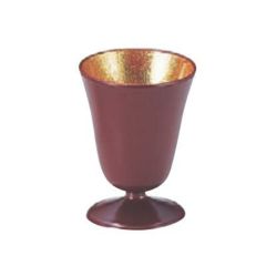 ワイングラス ミニワイングラス銀朱内金雅