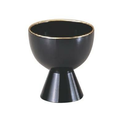 酒器 ぐい呑み 小丸ぐい呑み黒天金/盃2019W