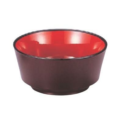 酒器 ぐい呑み 切立低型ぐい呑み溜内朱/盃2019W