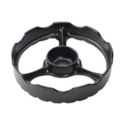 ガスコンロ用 TSG-001a 黒 /直径190×高さ40