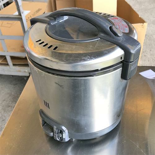 リンナイ　プロパン　ガス炊飯器　RR-150CF　きれいです RR-150CF リンナイ ガス炊飯器 普及タイプ(ST) 3.0L/1.5升