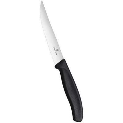 【ビクトリノックス スイスクラシック グルメナイフBK 12cm ブラック 6.7933.12E】/業務用/グループA