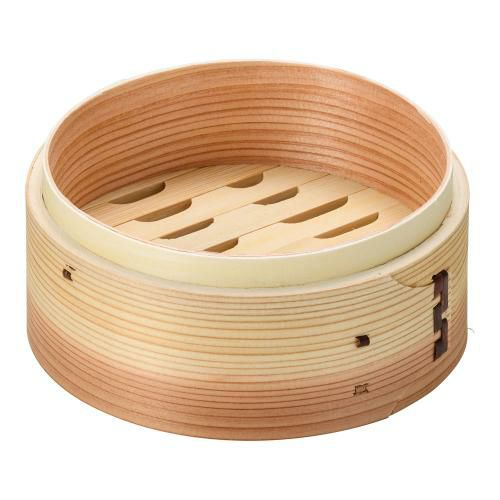 杉製 ミニ中華セイロ 15cm 蓋