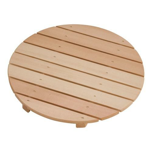 天然木盛込桶用目皿 クリアー 尺1用 30014