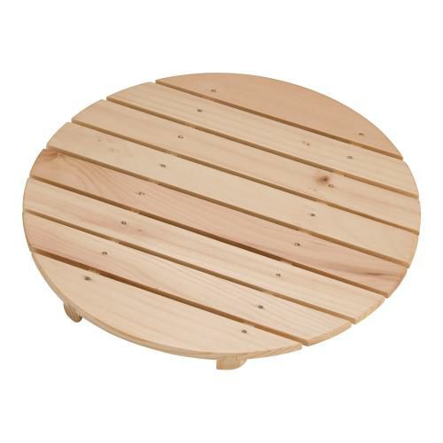 天然木盛込桶用目皿 クリアー 尺2用 30015