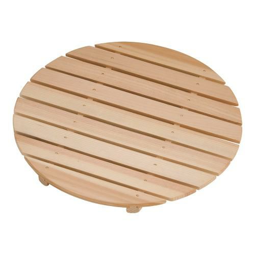 天然木盛込桶用目皿 クリアー 尺3用 30016