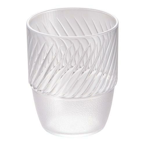 ポリカーボネイト 筋入コップ PC-22 (クリアー)