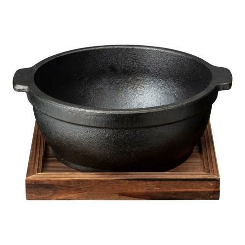イシガキ 鉄鋳物ビビンバ鍋(敷板付) 4341
