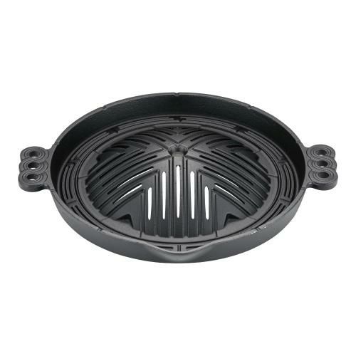 (S) 鉄ジンギス鍋 穴明 26cm