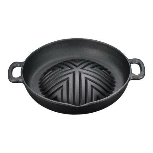 五進 鉄新深型ジンギス鍋 30cm