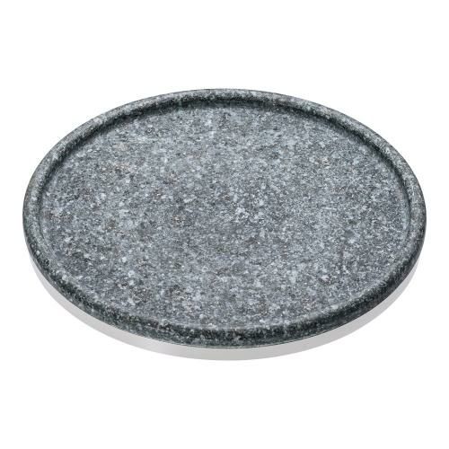 長水石焼マルチプレート補強リング付 YS-0826B 26cm