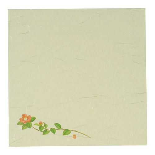 5寸懐紙 四季の花(100枚入) S5-15 椿