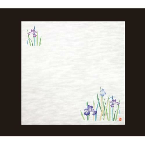 耐油しぼり懐敷 4寸(100枚入) あやめ TA-E08