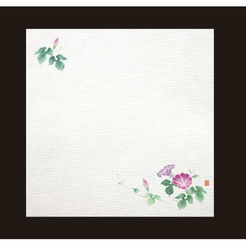 耐油しぼり懐敷 4寸(100枚入) 朝顔 TA-E10