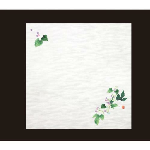 耐油しぼり懐敷 4寸(100枚入) 山ぶどう TA-E14